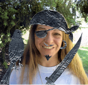 ARGH! i yam a bad monkey pirate
